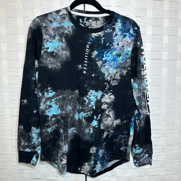 Hollister Must-Have Collection Other - Hollister Must - Have Collection Blue Tie Dye Long Sleeve Size‎ XS